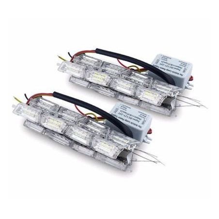 Диодна лента за дневни светлини с мигач - за вграждане