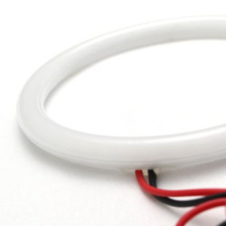 Диодни Ангелски Очи за Alfa Romeo 159 - Lightbar design матирани - бял цвят