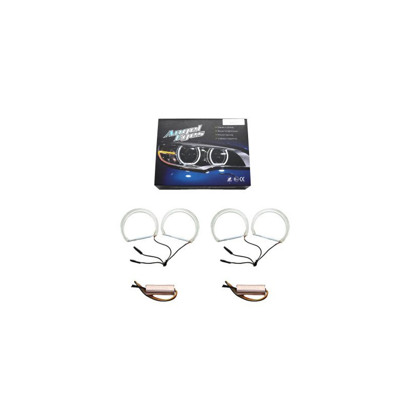 Ангелски Очи кристални за BMW E46 с рефлектор седан