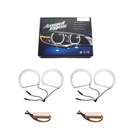 Ангелски Очи кристални за BMW E46 с рефлектор седан