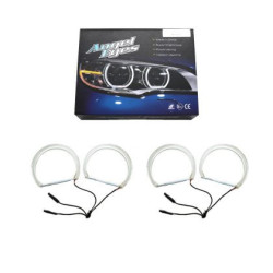 Ангелски Очи кристални за BMW E46 с рефлектор седан, комби (1998-2005) / E46 купе (1998-2003) - U-Design - с д