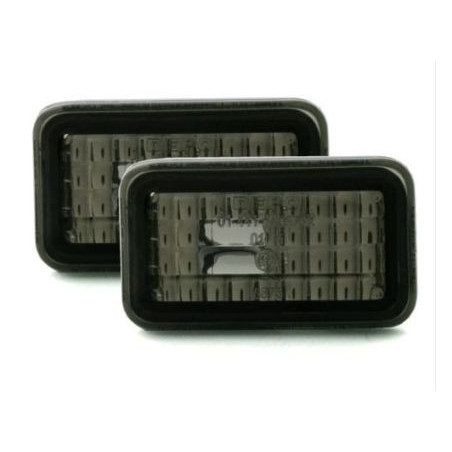 Кристални мигачи за калник за Golf 2 / Audi 80 / 100 - опушени