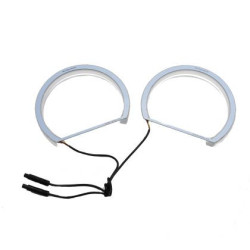 Ангелски Очи кристални за BMW E46 с рефлектор седан, комби (1998-2005) / E46 купе (1998-2003) - U-Design - с д