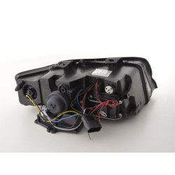 Кристални фарове с CCFL Angel Eyes AUDI A4 (2001-2004) - черни