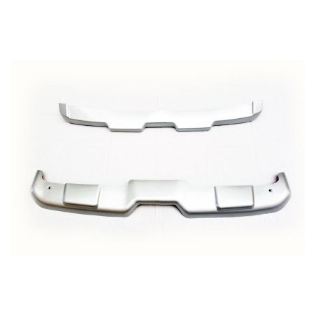 Преден и заден протектор броня за Nissan Qashqai (2017-2019)