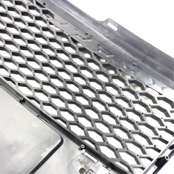 Решетка без емблема Audi A6 4F (2004-2008) - silver рамка RS Look