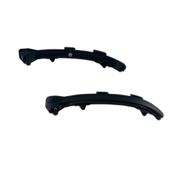 Диодни мигачи за странични огледала за VW Golf 7 / Sportsvan / Touran (2010+) - опушени с бягащ мигач