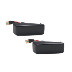 Диодни мигачи за калник за Mercedes W124 / W201 / W202 / SMART - опушени с бягащ мигач