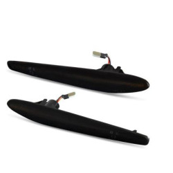 Диодни мигачи за калник за Alfa Romeo 159 / Fiat Tipo (2015+) / Lancia Delta / Ypsilon - опушени с бягащ мигач