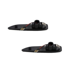 Диодни мигачи за калник за BMW E65, E66, 7 series (2002-2008) - опушени с бягащ мигач