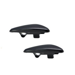 Диодни мигачи за калник за Mazda 2, 3, 5 (2003-2010), MPV (2003-2006) - опушени с бягащ мигач