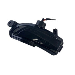 Диодни мигачи за странични огледала за Skoda Fabia (2014+), Rapid (2012+) / Seat Toledo (2012+) - опушени с бя