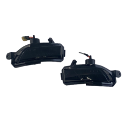 Диодни мигачи за странични огледала за Skoda Fabia (2014+), Rapid (2012+) / Seat Toledo (2012+) - опушени с бя