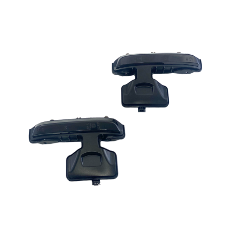 Диодни мигачи за странични огледала за Land Rover Defender (2019+) - опушени с бягащ мигач