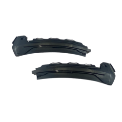 Диодни мигачи за странични огледала за Audi A3 8V (2013-2018) - опушени с бягащ мигач