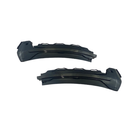 Диодни мигачи за странични огледала за Audi A3 8V (2013-2018) - опушени с бягащ мигач