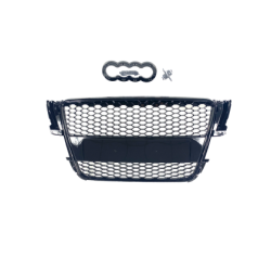 Решетка без емблема за Audi A5 (2008-2011) - RS Look черна