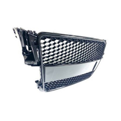 Решетка без емблема за Audi A5 (2008-2011) - RS Look черна