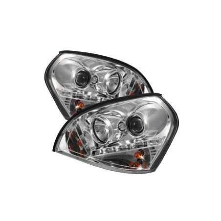 Кристални фарове HYUNDAI TUCSON (04+)  - хром