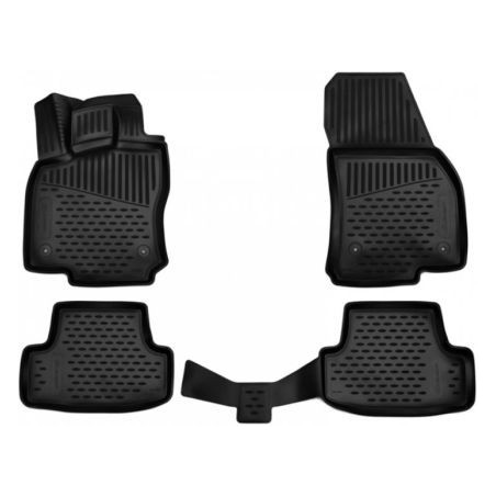 3D Гумени стелки за VW T-Roc (2017+) 4 pcs.