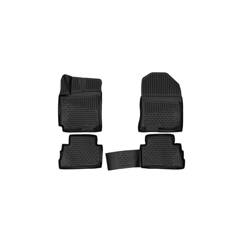 3D Гумени стелки за HYUNDAI Kona I (2017-2023) - 4 pcs.