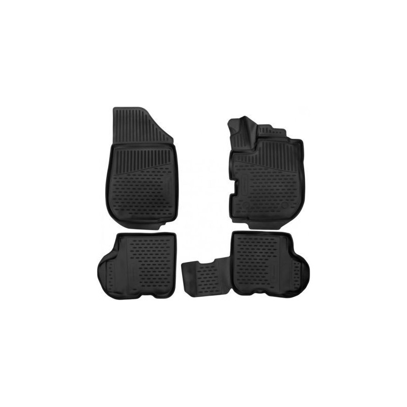 3D Гумени стелки за Renault Logan (2018+) 4 pcs.