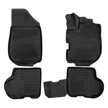 3D Гумени стелки за Renault Logan (2018+) 4 pcs.