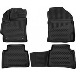3D Гумени стелки за TOYOTA Corolla (2018+) 4 pcs.