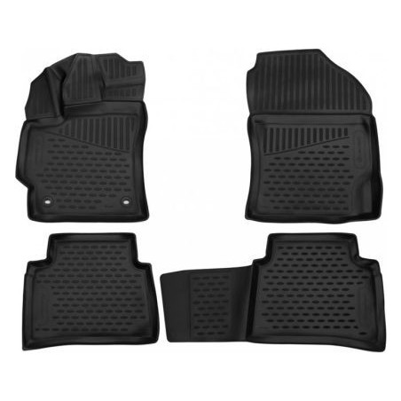 3D Гумени стелки за TOYOTA Corolla (2018+) 4 pcs.