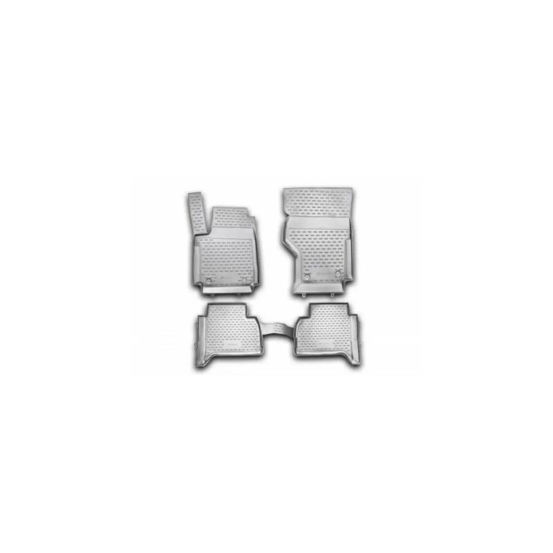 3D Гумени стелки за VW Amarok (2010-2020) - 4 pcs.