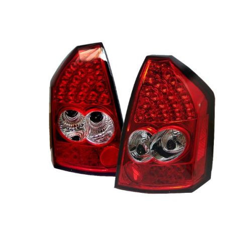 Диодни стопове Chrysler 300C седан (2004-2008) - червени