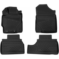 3D Гумени стелки за TOYOTA Yaris (2011-2018) 4 pcs.