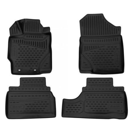 3D Гумени стелки за TOYOTA Yaris (2011-2018) 4 pcs.