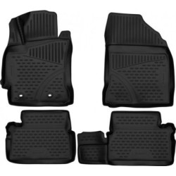 3D Гумени стелки за TOYOTA Auris II (2012-2018) - 4 pcs.