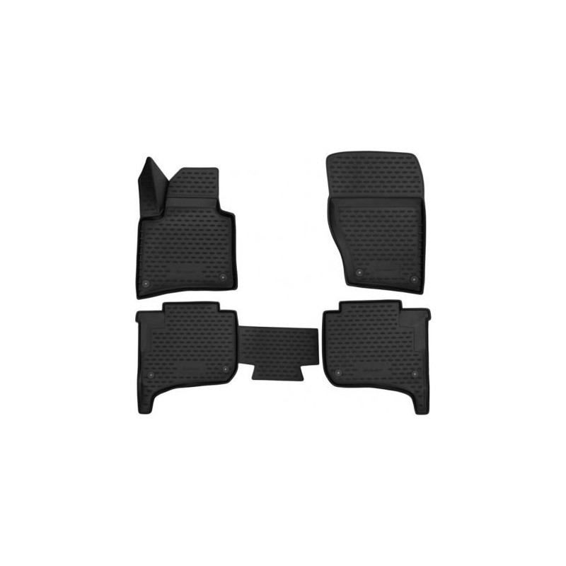 3D Гумени стелки за Volkswagen Touareg (2010-2018) 4 pcs.