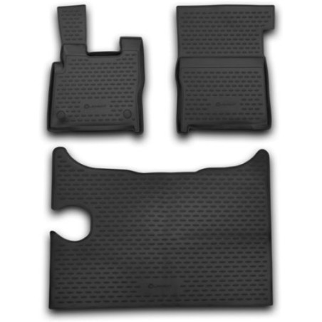 3D Гумени стелки за VW Amarok (2010-2020) - 2 pcs.