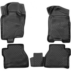 3D Гумени стелки за NISSAN Navara (2015+) 4 pcs.