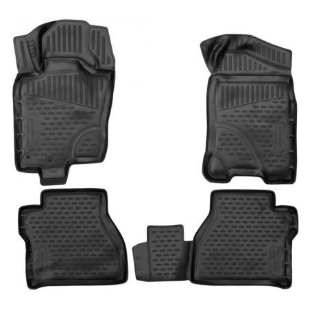 3D Гумени стелки за NISSAN Navara (2015+) 4 pcs.