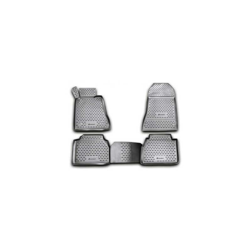 3D Гумени стелки за Mercedes-Benz E-Class W210 (1995-2003) 4 pcs.