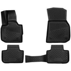 3D Гумени стелки за BMW X3 G01 (2017-2024) / X4 G02 (2018+) / IX3 G08 (2020+) 4 pcs.