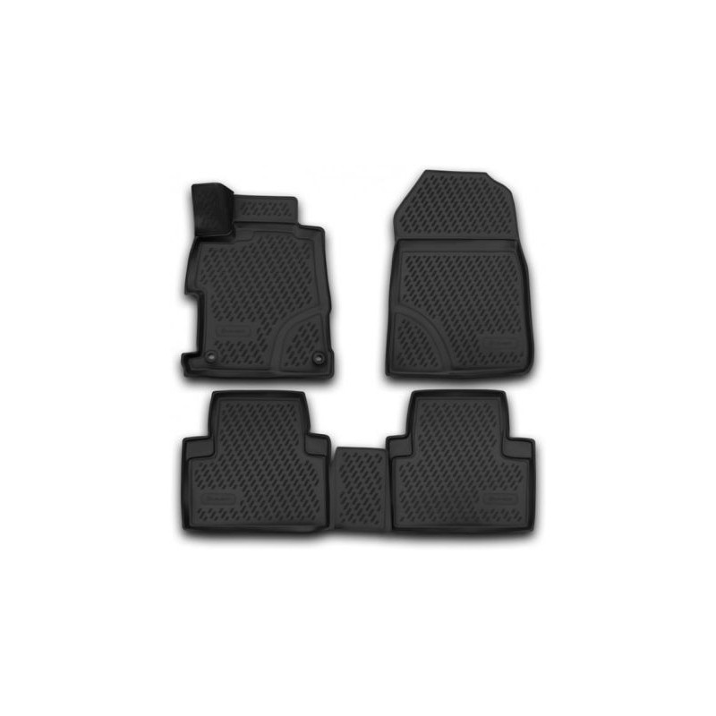 3D Гумени стелки за HONDA Civic IX (2012-2015) - седан - 4 pcs.