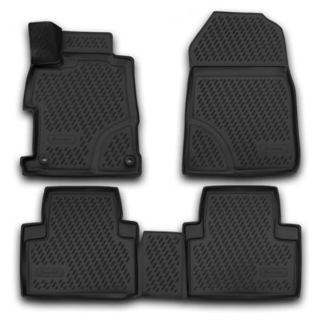 3D Гумени стелки за HONDA Civic IX (2012-2015) - седан - 4 pcs.