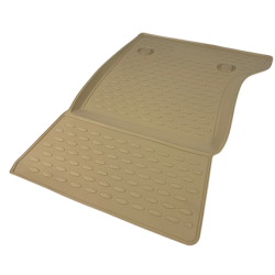 3D Гумени стелки за BMW 5 Серия F10 / F11 (2010-2013) - бежови