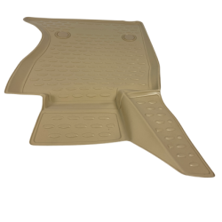 3D Гумени стелки за BMW 5 Серия F10 / F11 (2010-2013) - бежови