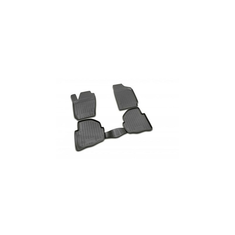3D Гумени стелки за VW Polo 9N (2001-2009) - 4 pcs.