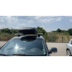 Греди напречни за багажник за кола напречни - за фабрични резби на покрива, 135см, с ключ