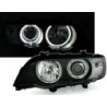 Кристални фарове Angel Eyes BMW X5 E53 (1999-2003) - черни