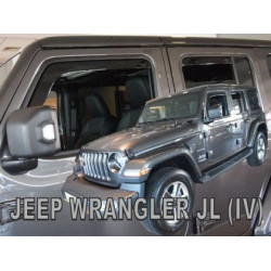 Ветробрани за Jeep Wrangler JL IV 5D (2019+) 5 врати - 4бр. предни и задни