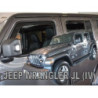 Ветробрани за Jeep Wrangler JL IV 5D (2019+) 5 врати - 4бр. предни и задни