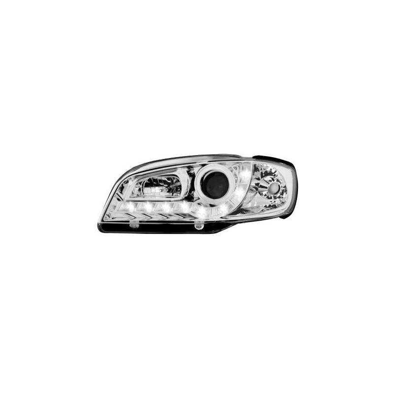 Кристални фарове SEAT IBIZA 6K2 (2000-2002)  - хром